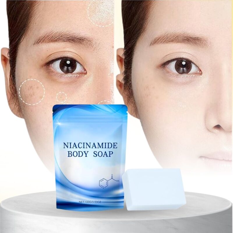 Niacinamide Tawas Soap for Face Body Cleansing - Image 2