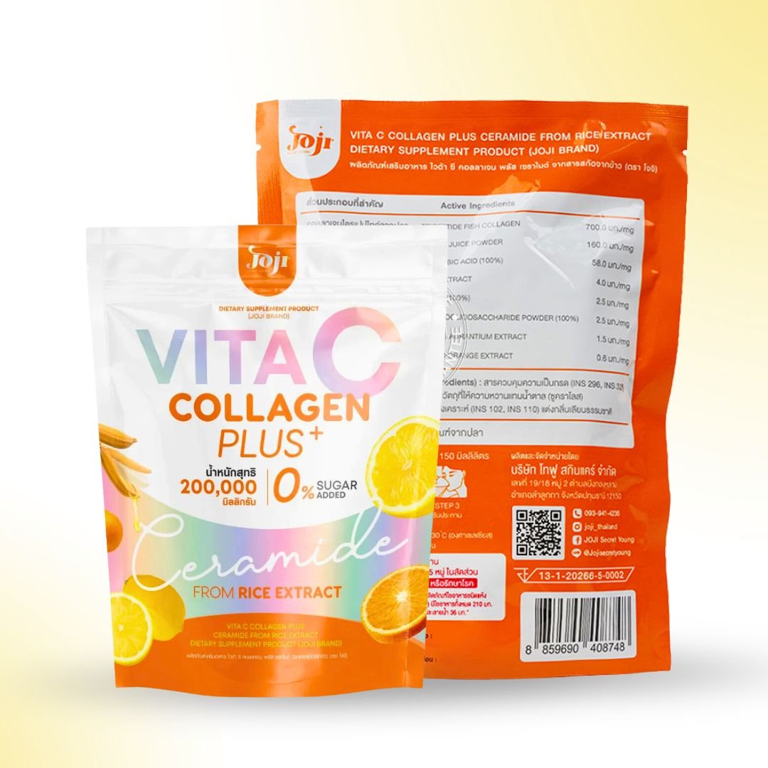 ORIGINAL JOJI VITA C Collagen plus (03 pack for One month Use) - Image 2