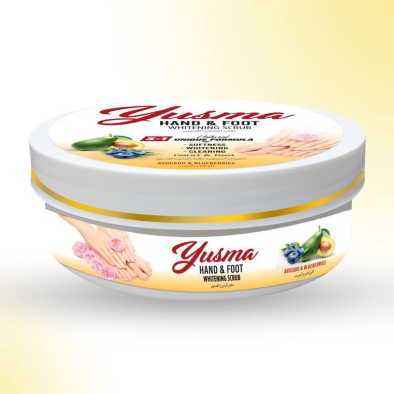 ORIGINAL Yusma Hand & Foot Whitening Scrub - Image 3