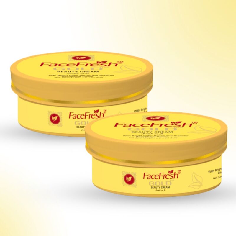 ORIGINAL Face Fresh Gold Plus Beauty Cream JAR 230g (Full Body whitening Cream) - Image 3