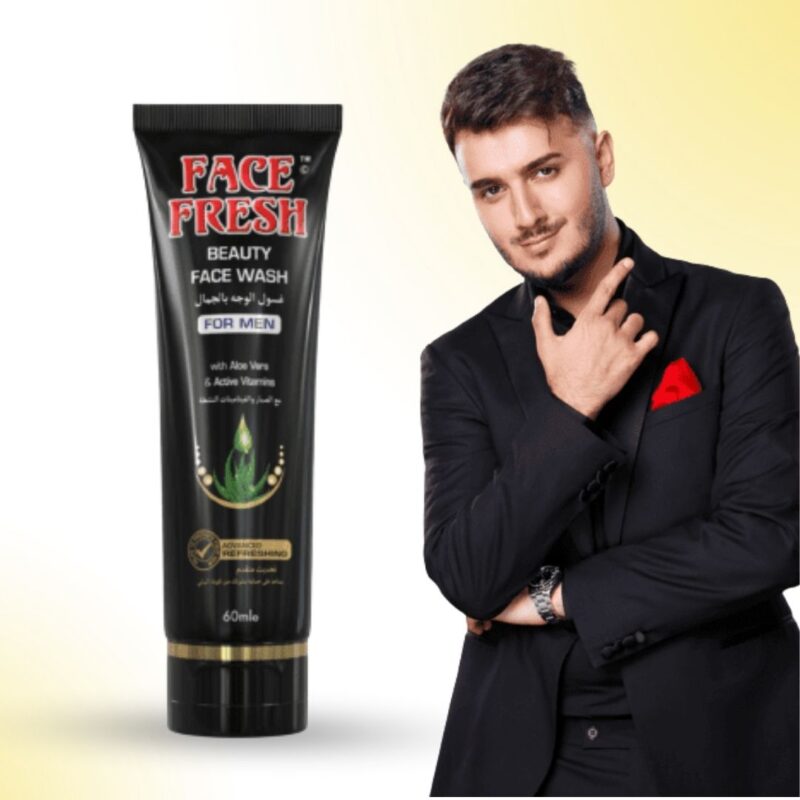 Face Fresh Beauty Face Wash for Men 60ml - Image 3