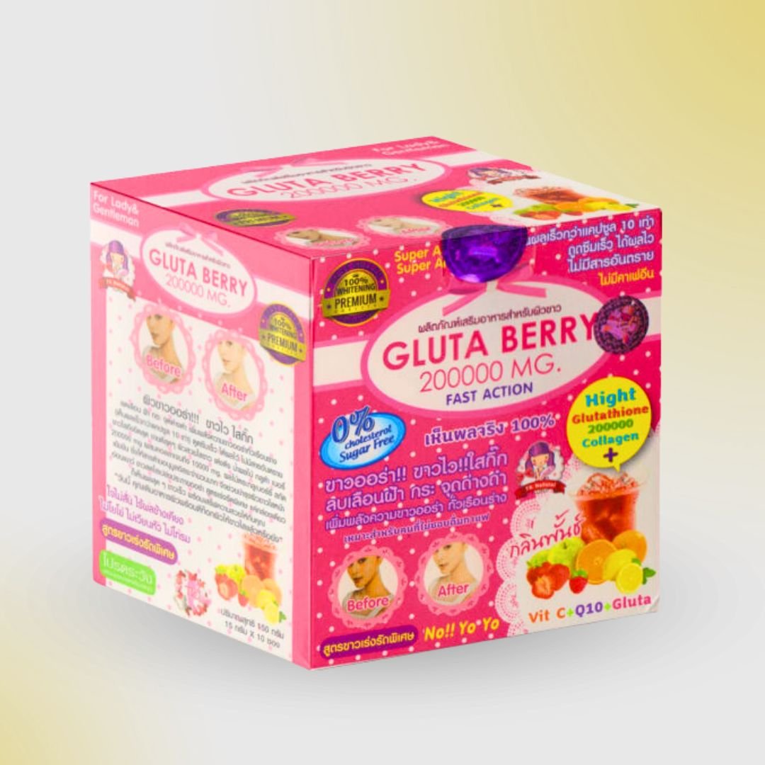 Gluta Berry 200000 mg (03 pack for one month) - Image 3
