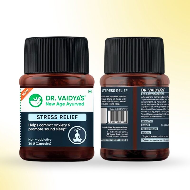 DR Vaidya's Stress Relief Capsules - Image 3