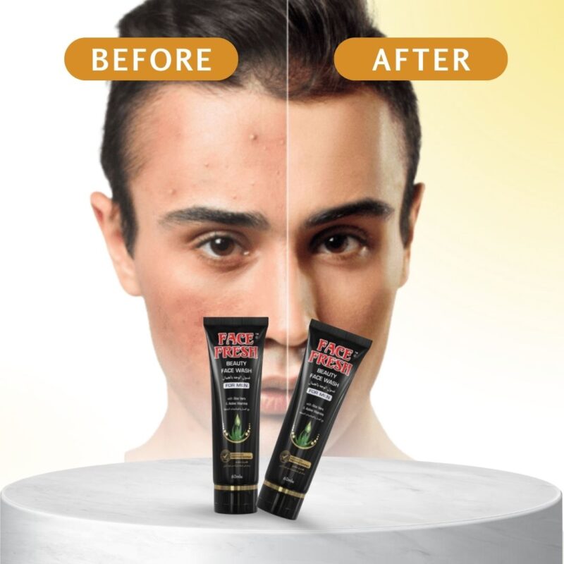 Face Fresh Beauty Face Wash for Men 60ml - Image 2