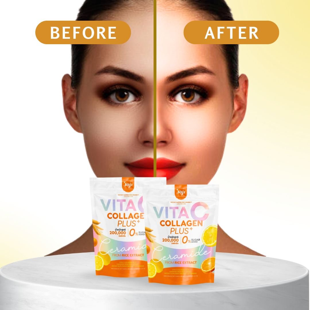 ORIGINAL JOJI VITA C Collagen plus (03 pack for One month Use) - Image 3