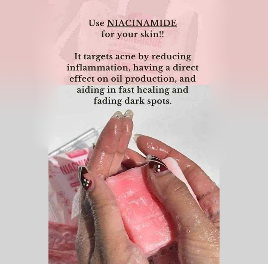 BMRS Niacinamide Gluta Soap, 10X Whitening & Moisturizing, 70g - Image 2