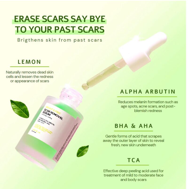 Catt & Co Bright & Free Scar Removal Serum 30ml - Image 4