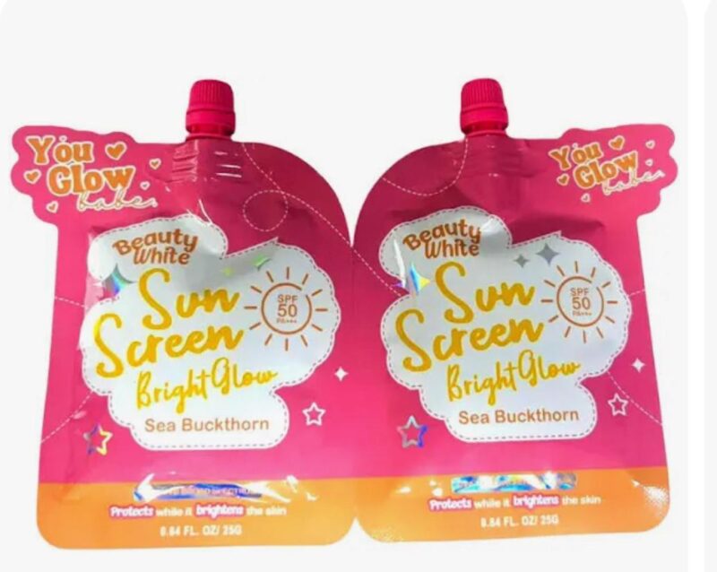 Beauty White Sunscreen Bright glow With Sea Buckthorn - Image 4